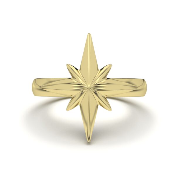Starlight Yellow Gold Ring