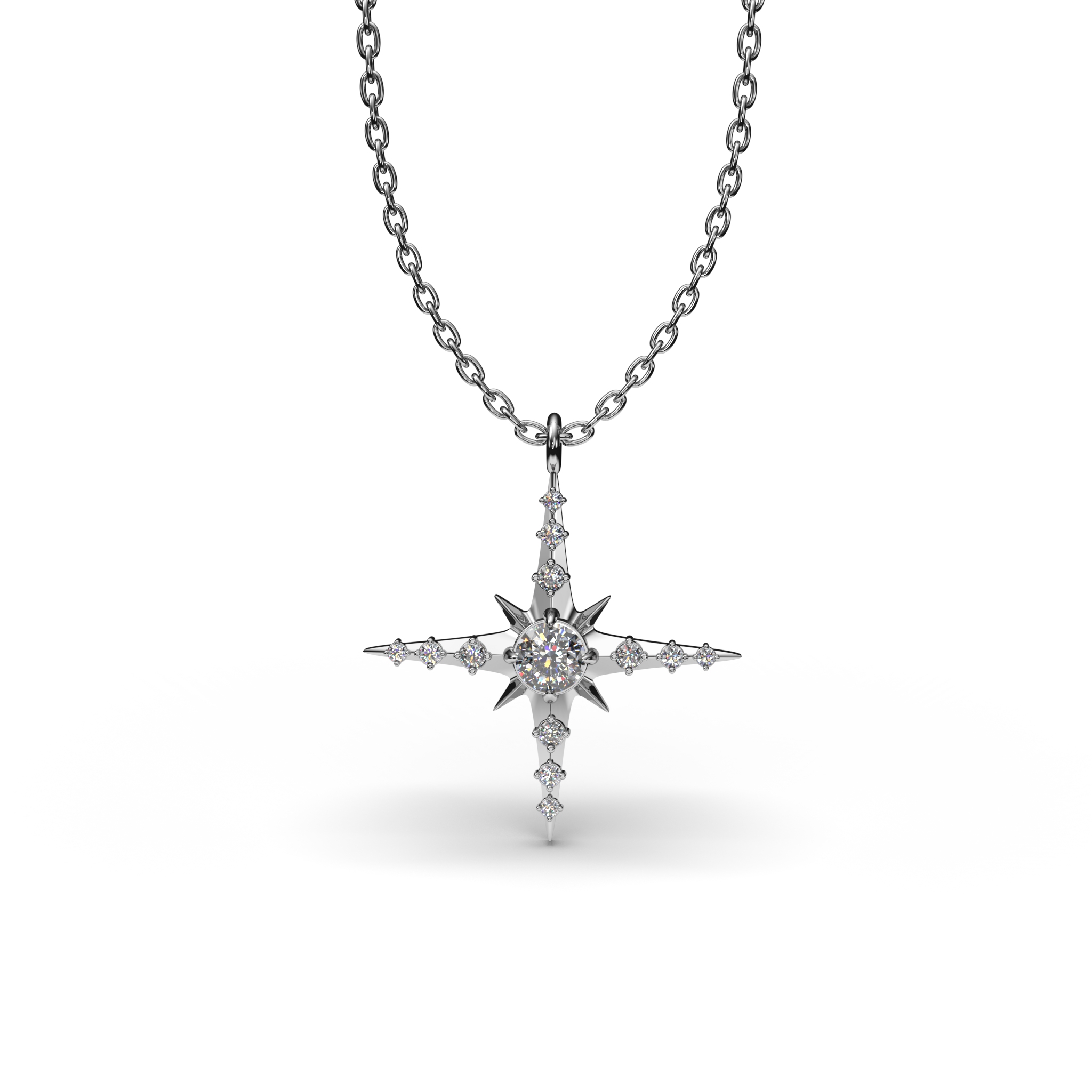 Starlight Diamond Pendant