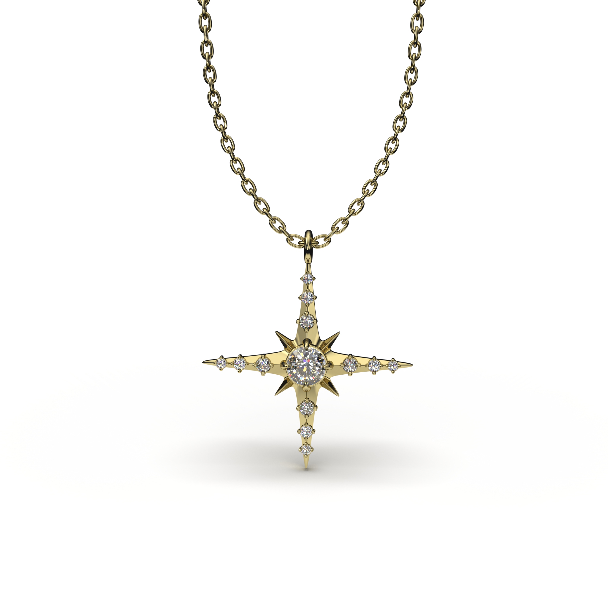 Starlight Diamond Pendant