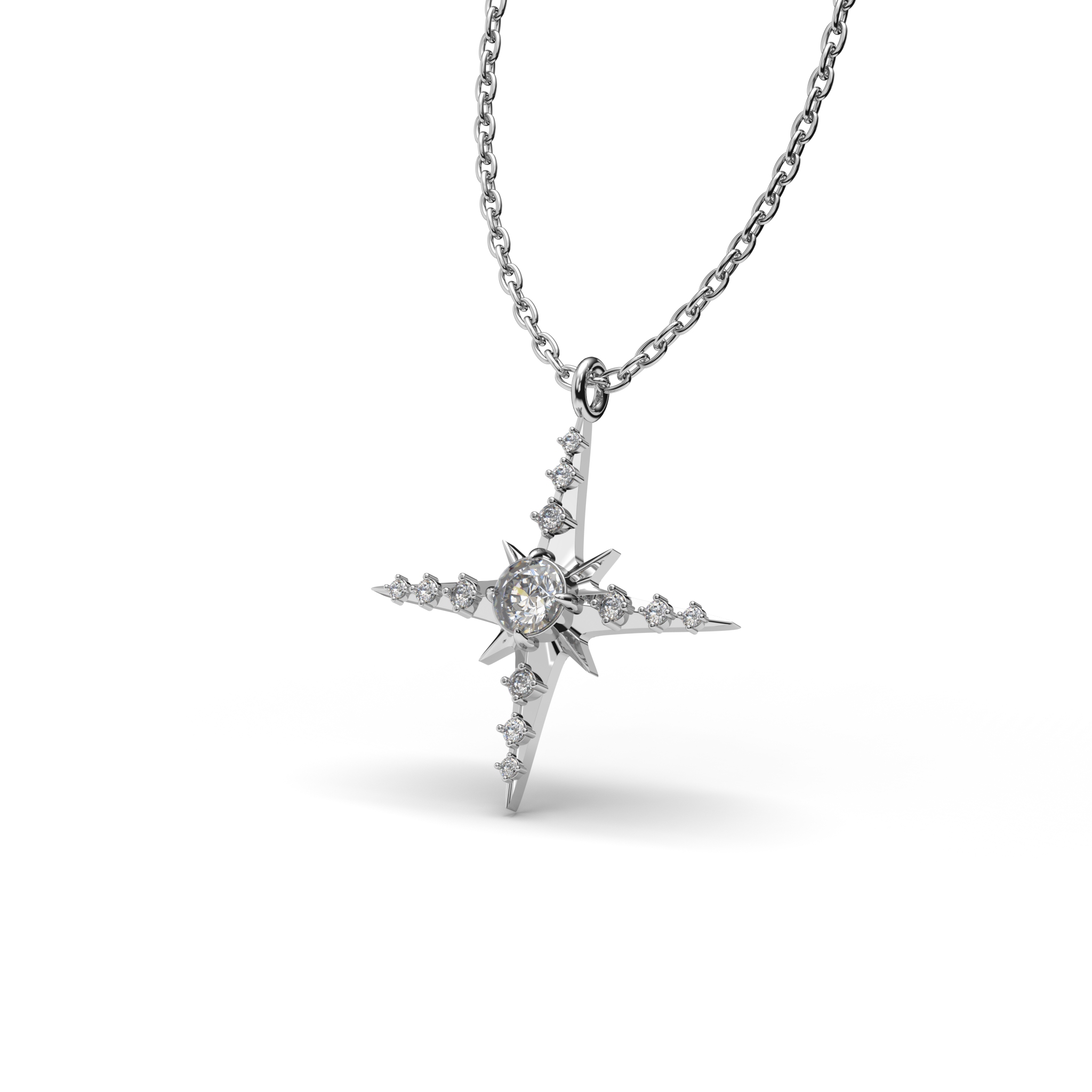 Starlight Diamond Pendant