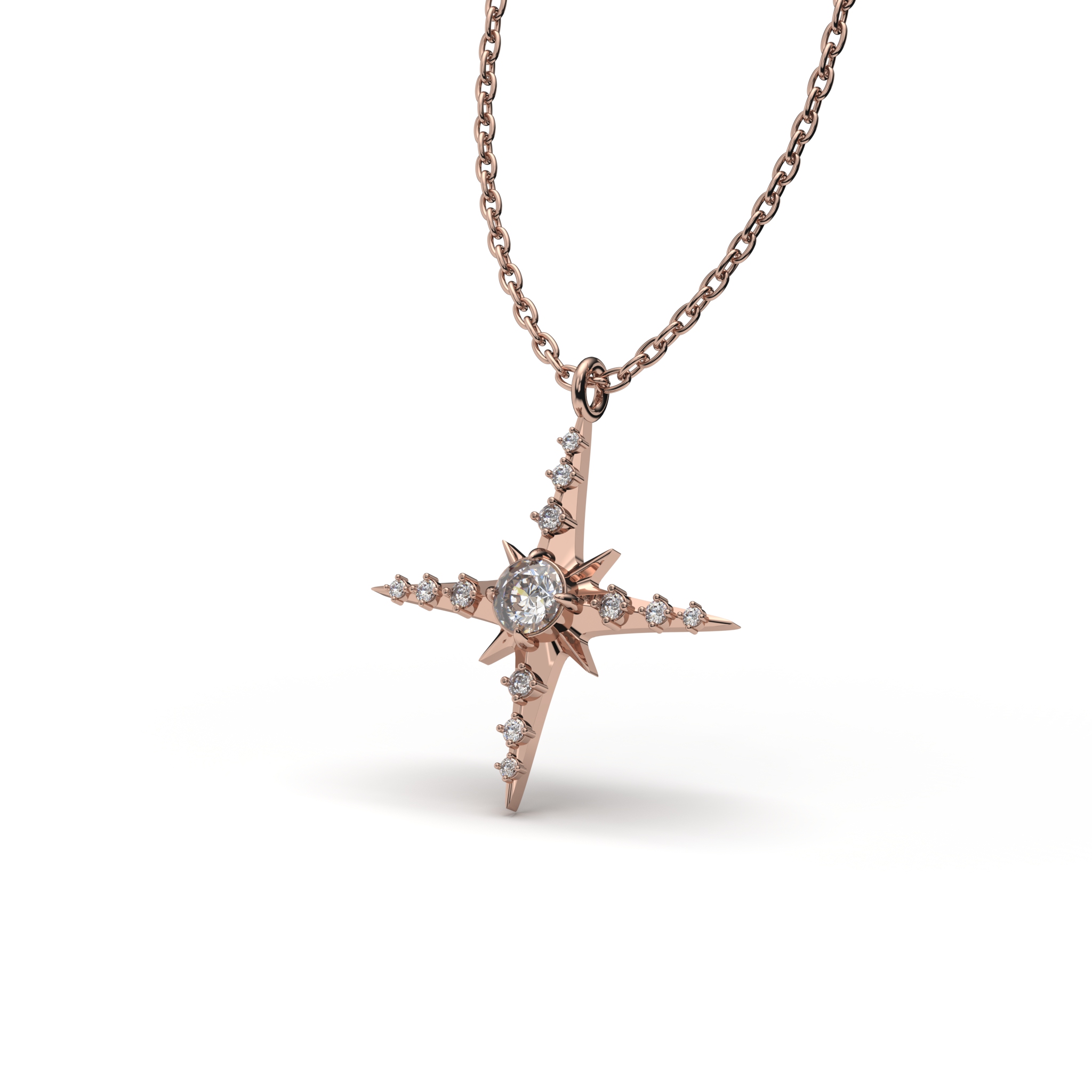 Starlight Diamond Pendant