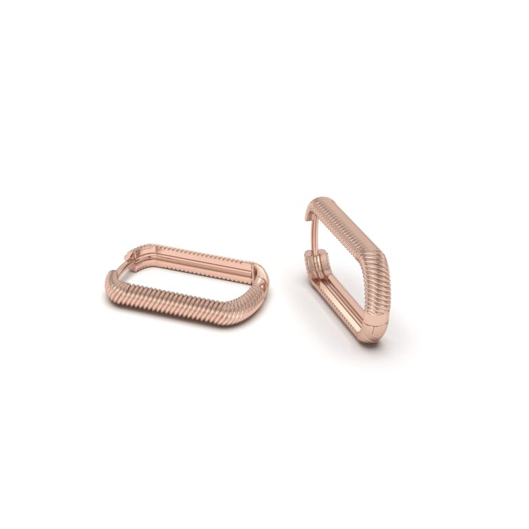 Square Hoop Earrings