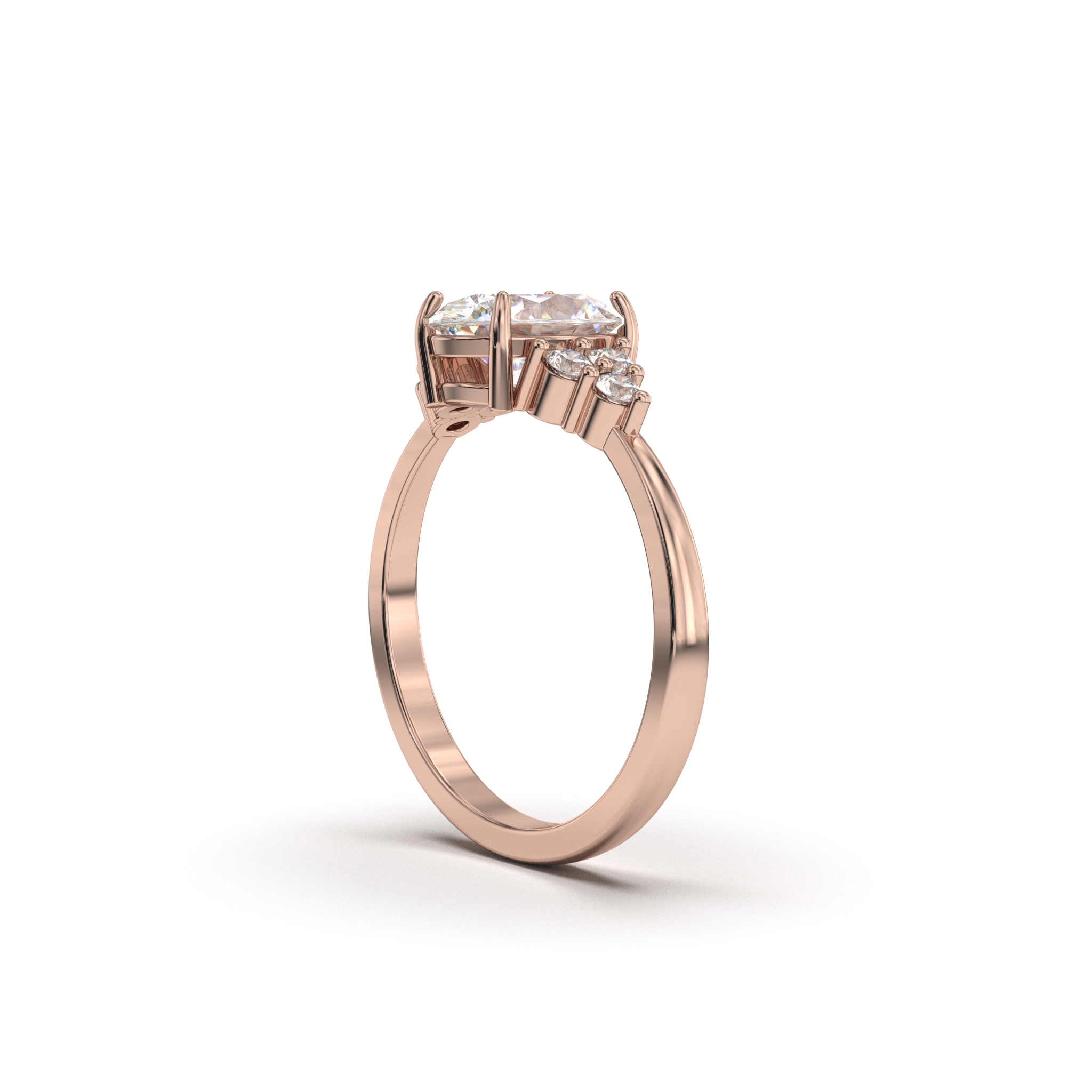 Elegant Trilogy Ring