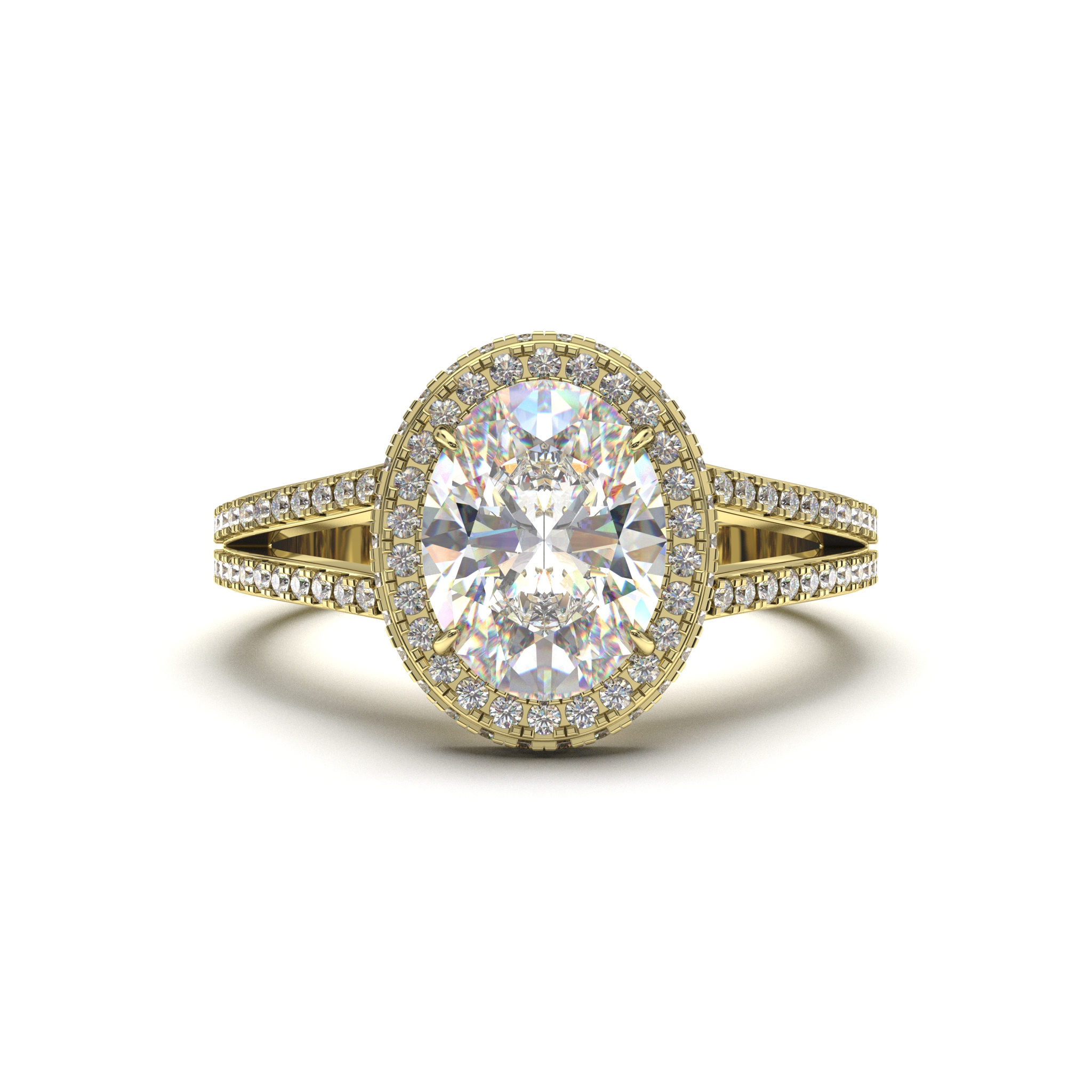 Pave Halo Engagement