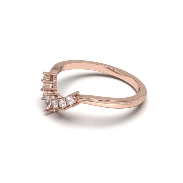 Curved Diamond Band