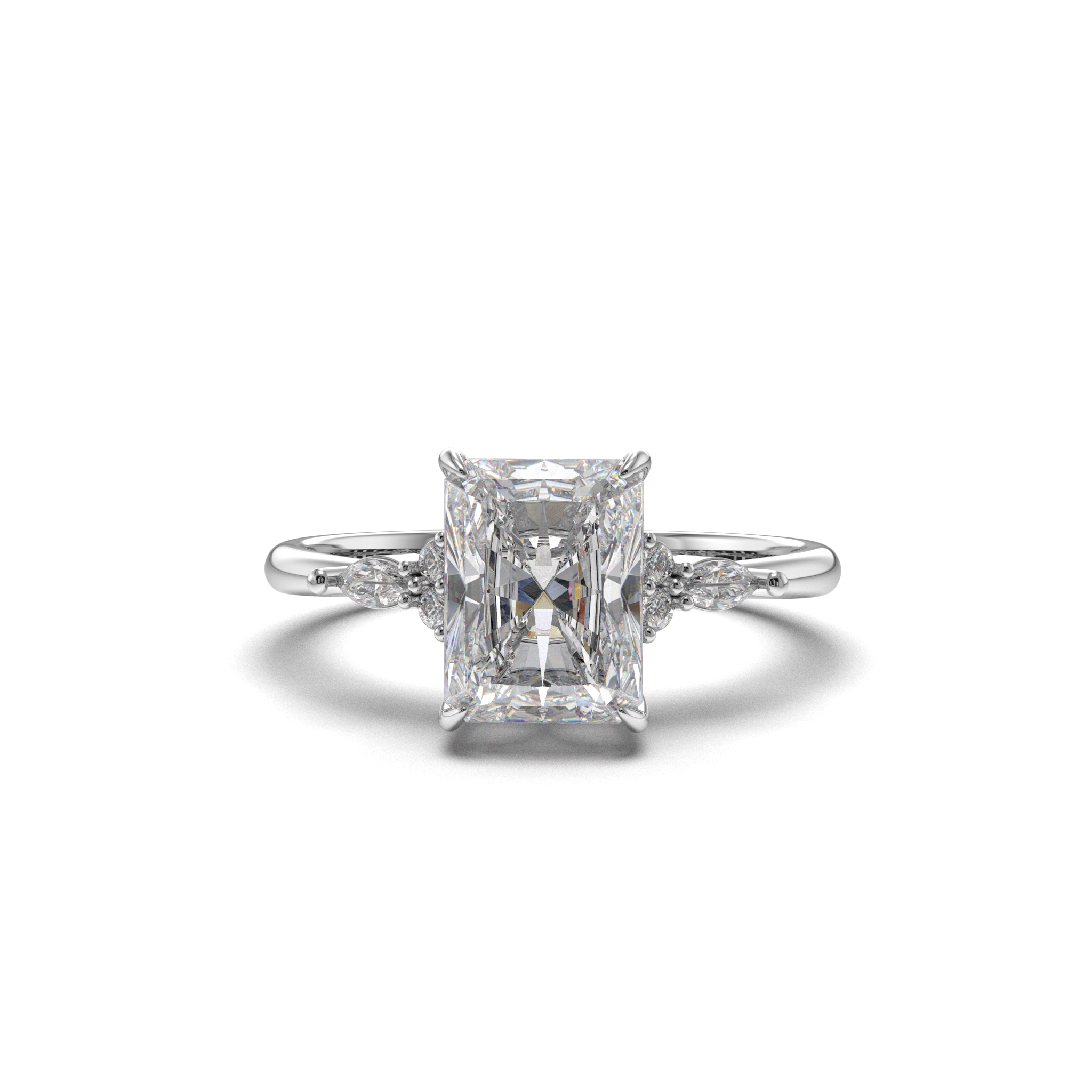 Radiant Diamond Ring