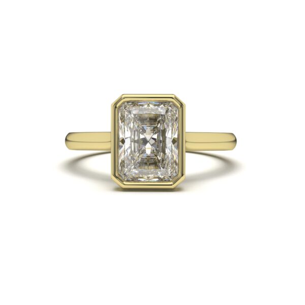 Radiant Bezel Solitaire