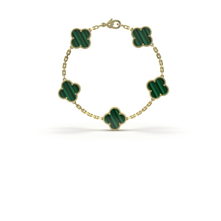 Malachite Vancleef Bracelet