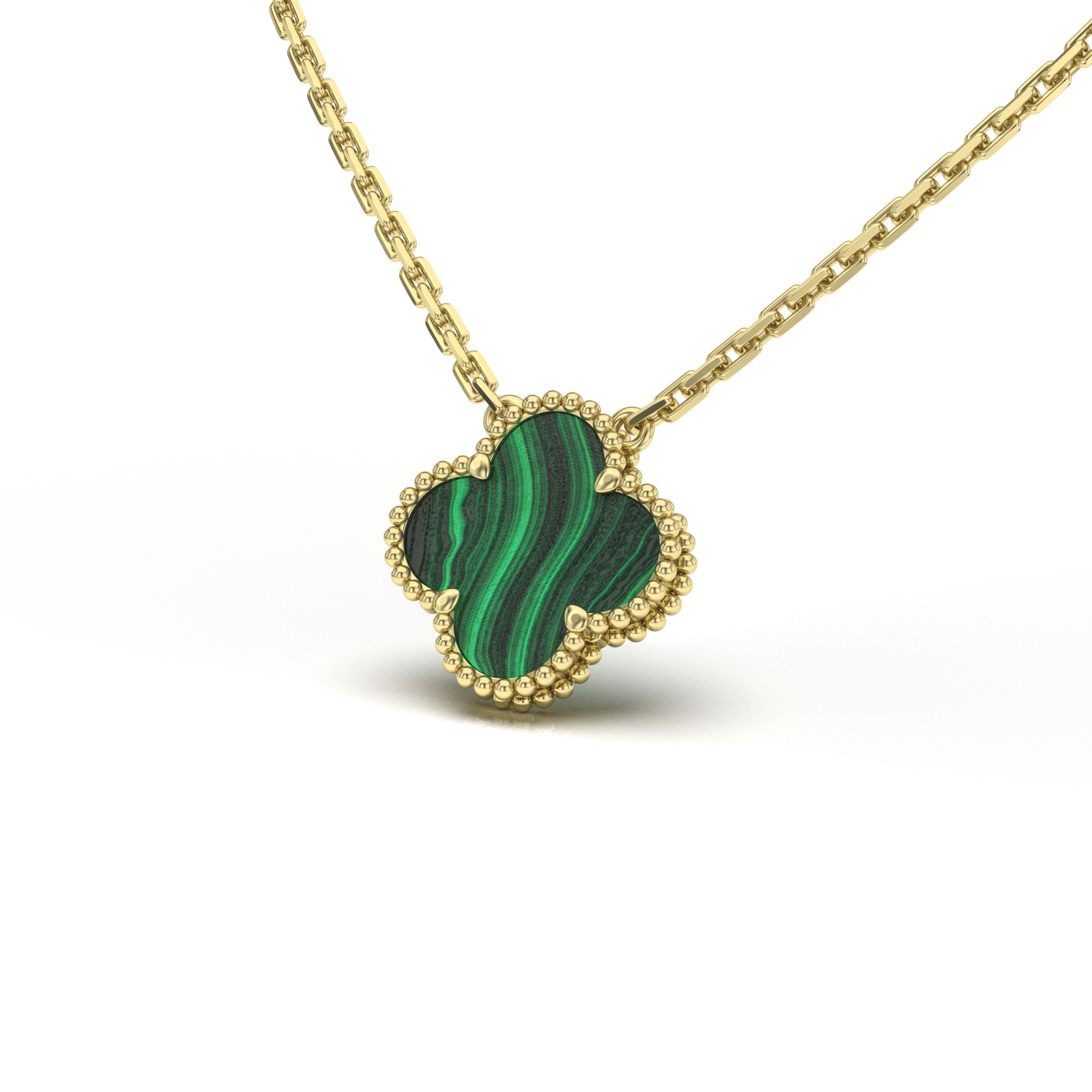 Malachite Vancleef Necklace