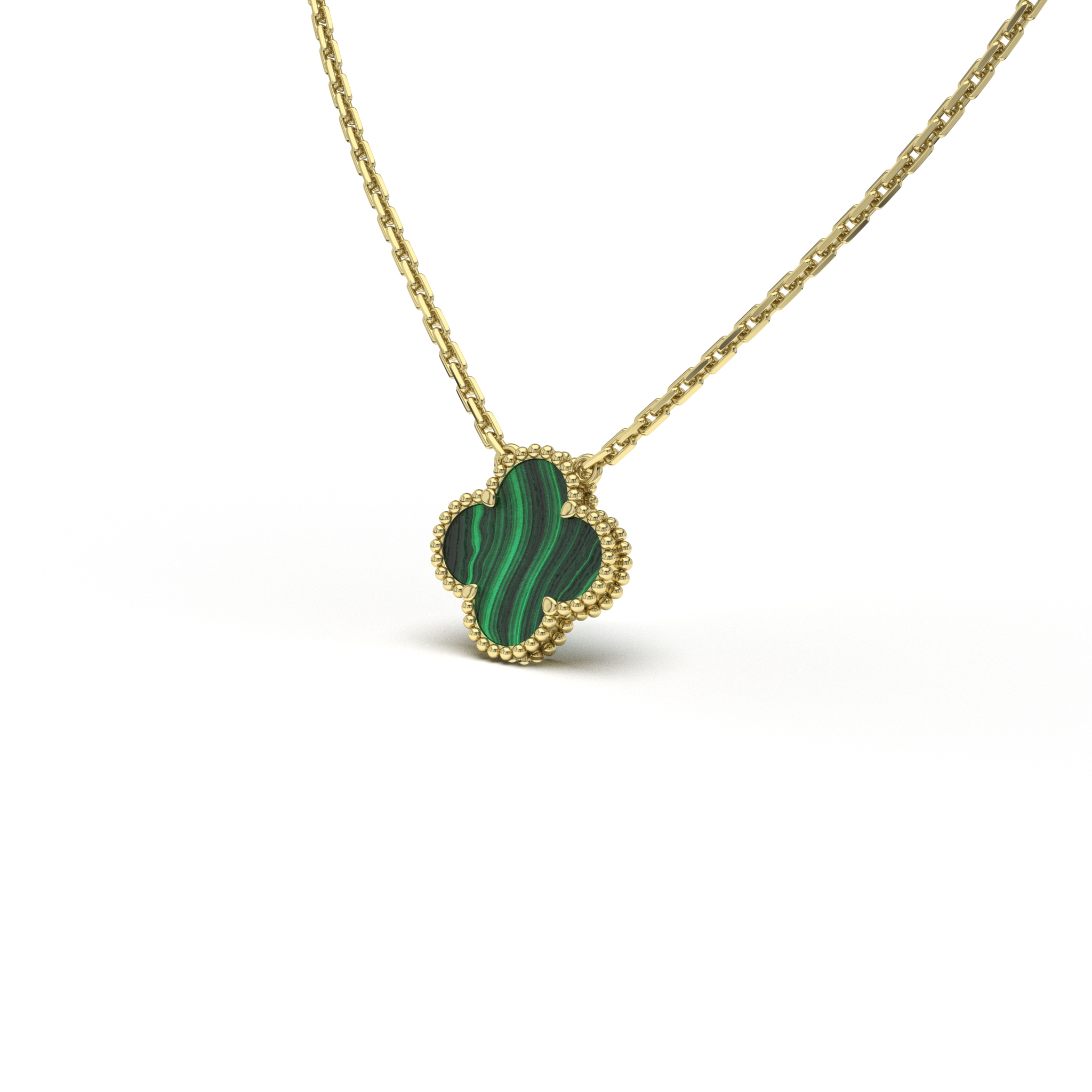 Malachite Vancleef Necklace