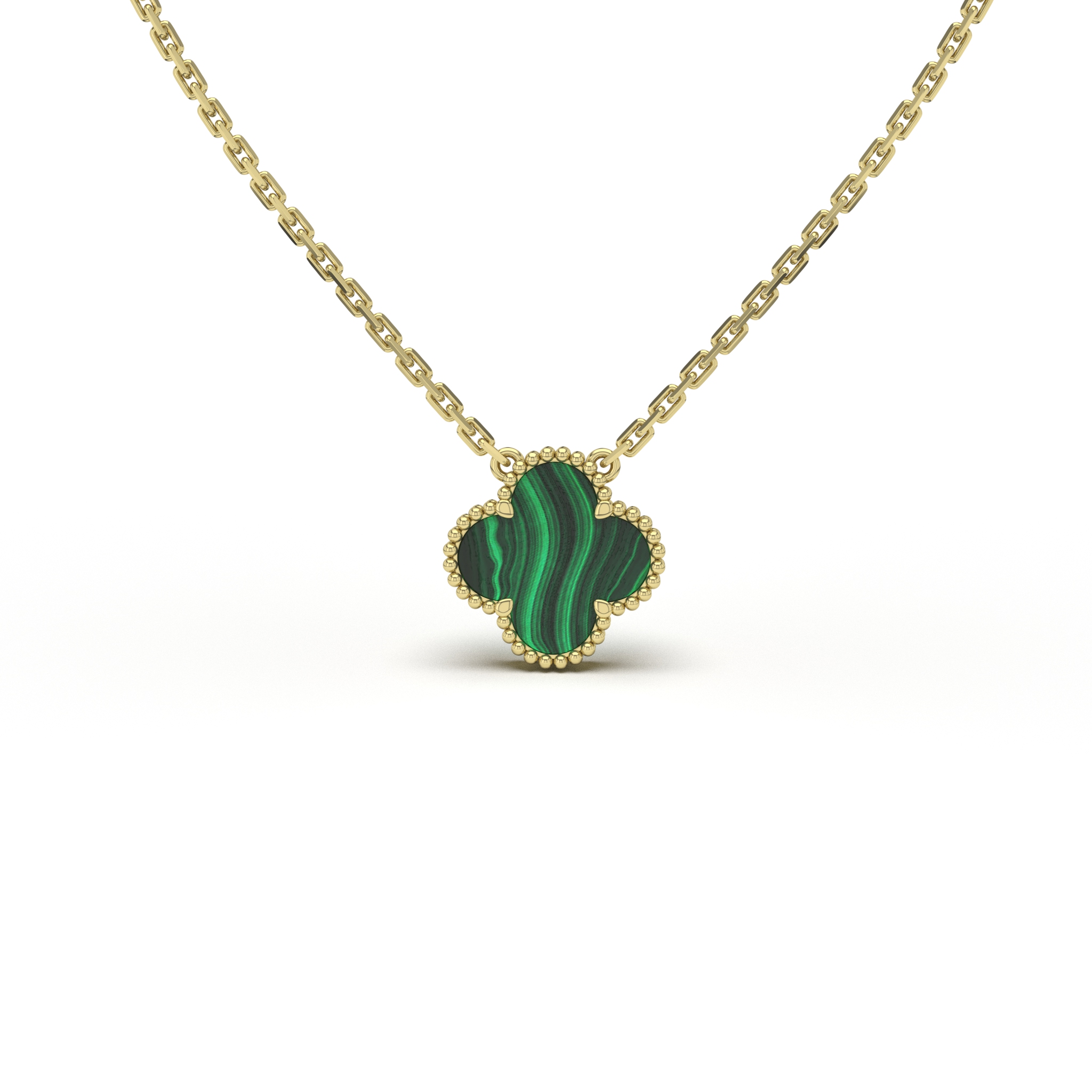 Malachite Vancleef Necklace